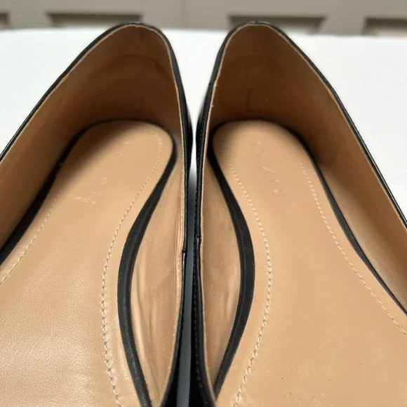 Coach Viviana ball chain leather flats, size 9.5 - Picture 3 of 6